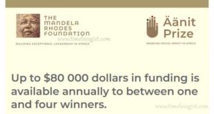 Mandela Rhodes Foundation (MRF) Äänit Prize 2022