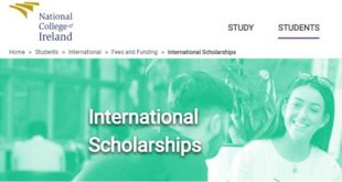 National College of Ireland International Scholarships