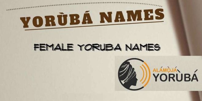 female yoruba names