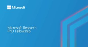 Microsoft research PhD fellowship