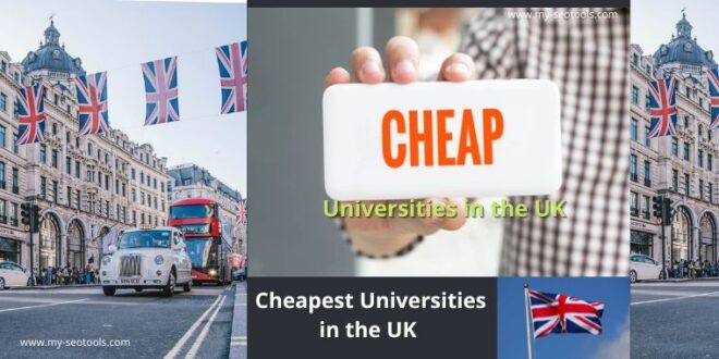 cheapest universities in uk