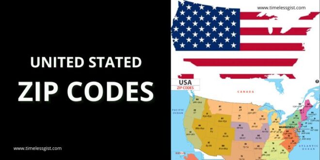 united states ZIP codes