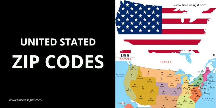 United States ZIP Codes by States Timelessgist