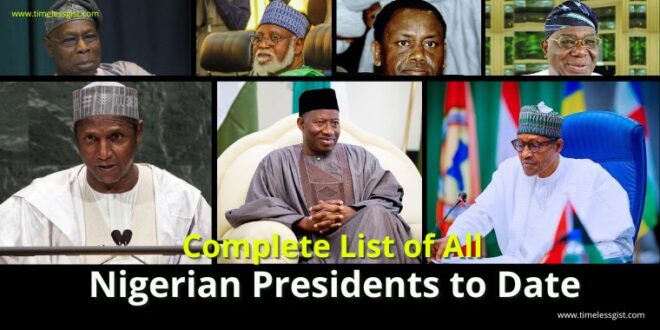 Nigerian Presidents