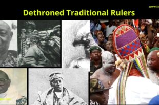 Dethroned Traditional Rulers