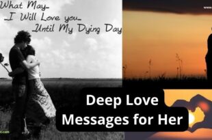 deep love messages for her